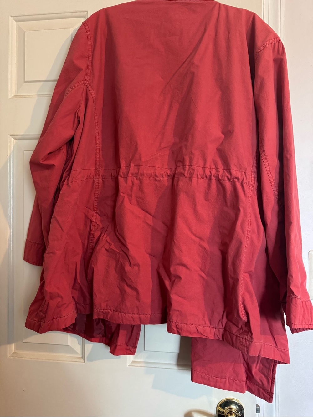 Levi's Coral Red Zip-Front Anorak Jacket Brand New with Tags, Size 3X - Picture 5 of 5